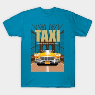 Taxi TV Series Poster T-Shirt